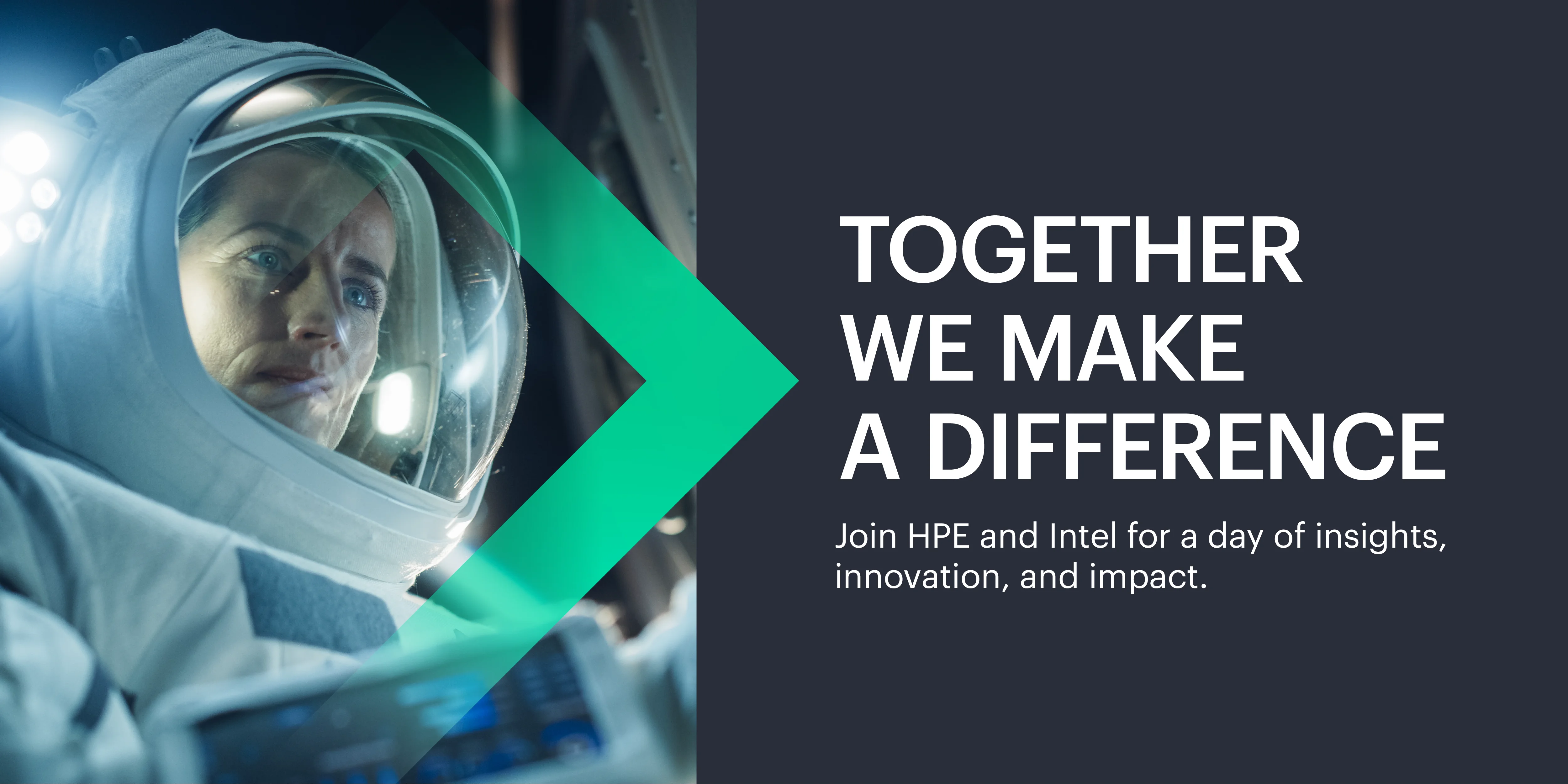 Together We Make A Difference – Join HPE and Intel for a day of insights, innovation, and impact